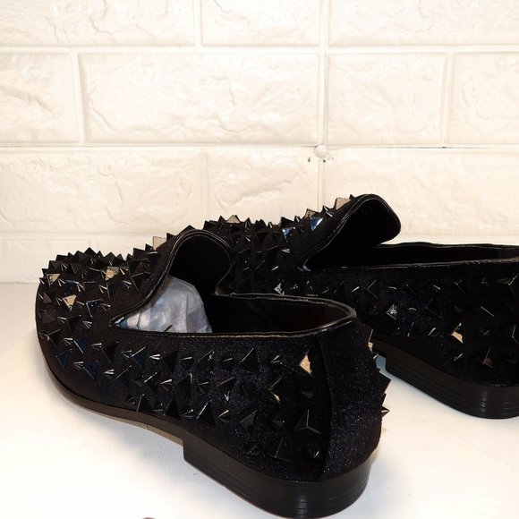 Tallia Treviso Black Velvet Chic Loafers 7.5 M main image 5